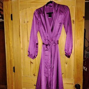 nasty gal satin maxi